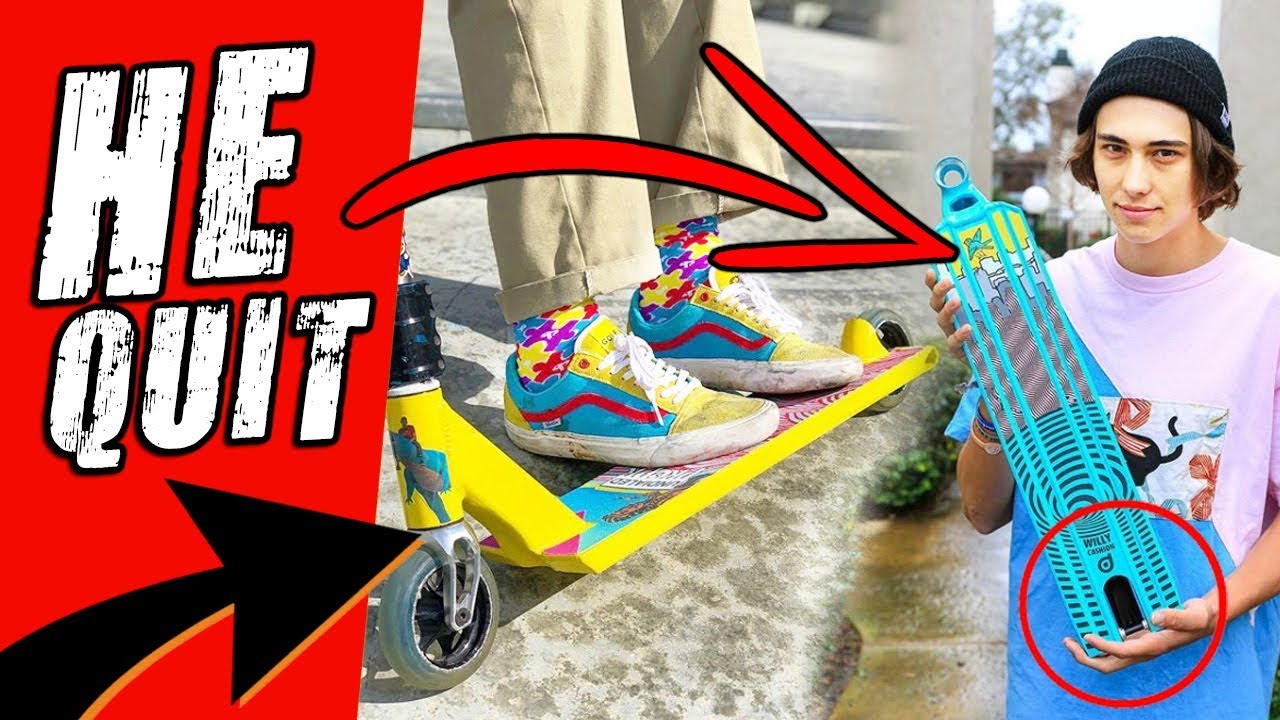 The Truth About WHY WILL QUIT DISTRICT PRO SCOOTERS *Scoot Review* Kota Schuetz