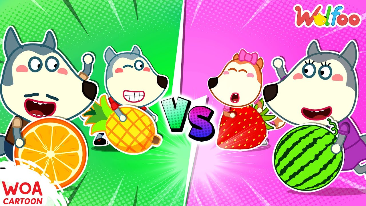 Wolfoo Hoa Quả Đại Chiến | Ai Sẽ Thắng ?🐺 Hoạt Hình Wolfoo Tiếng Việt