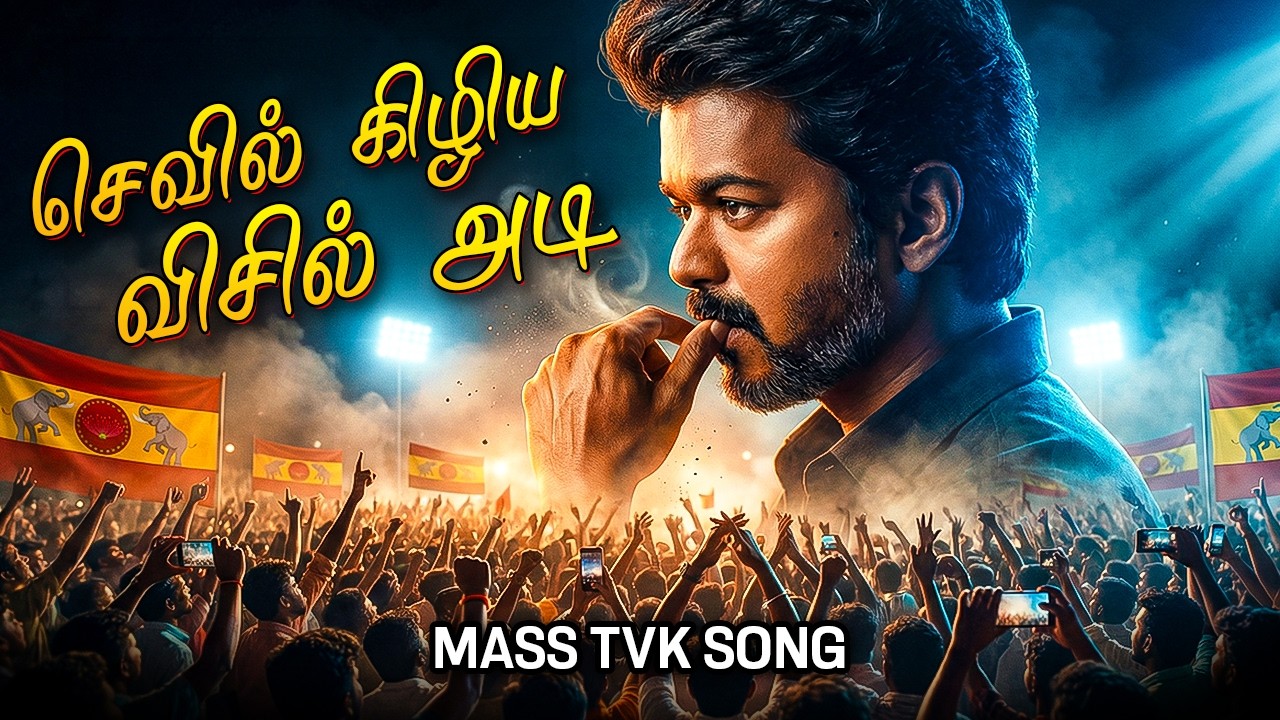 இத கேட்டா சும்மா தெறிக்கும்! செவில் கிழிய விசில் அடி! THALAPATHY VIJAY | TVK