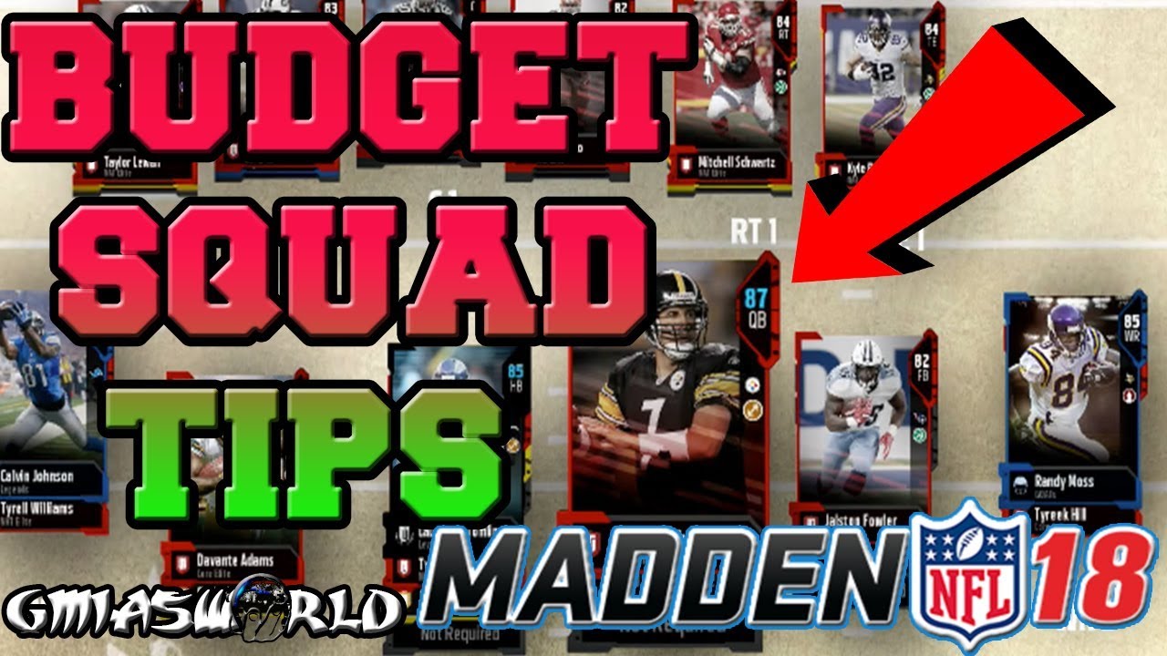 Madden 18: How To Create A BUDGET SQUAD! Budget BEAST Tips To FLOOD! Madden NFL 18 Ultimate Team