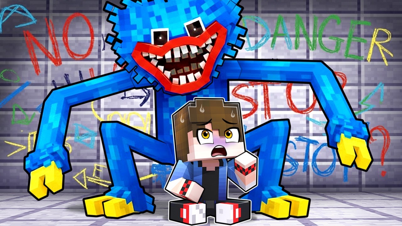 HUGGY WUGGY APARECEU no MUNDO de Minecraft !
