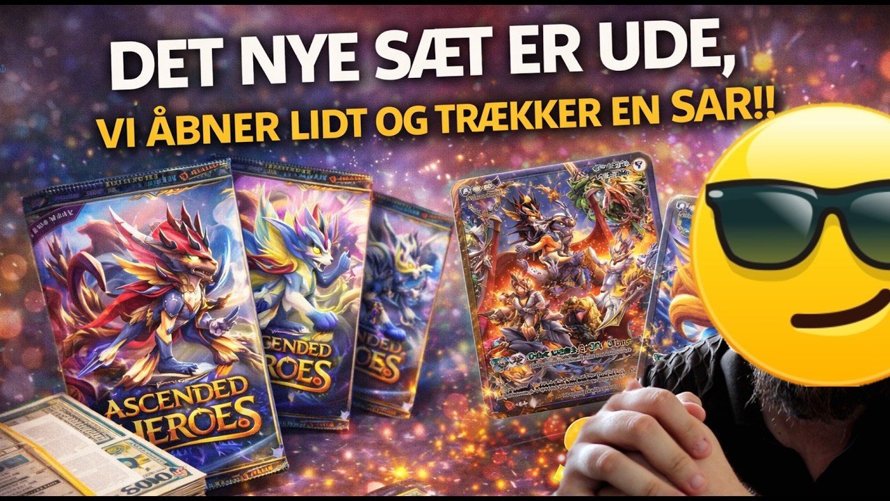 😳 Ascended Heroes DET NYE SÆT ER UDE! | Vi åbnede SAR! 🤯🔥