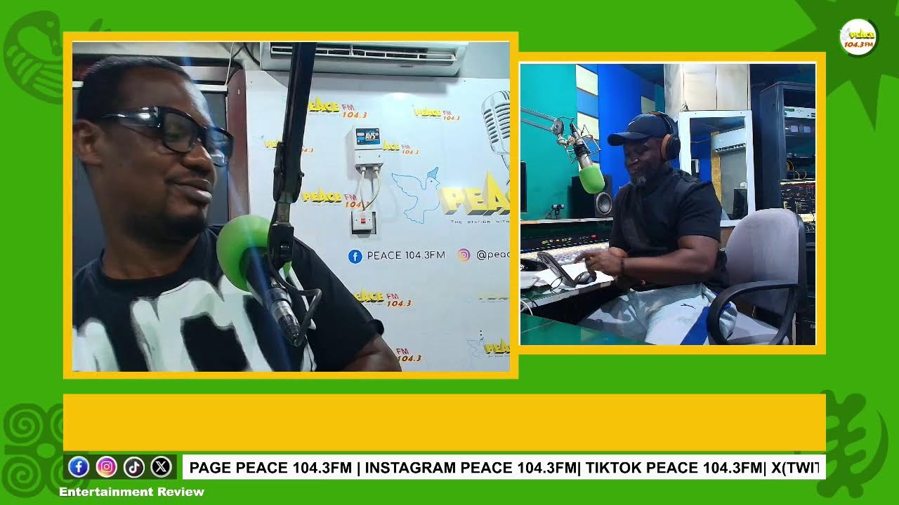 Entertainment Review On Peace 104.3 FM (21/02/2026)