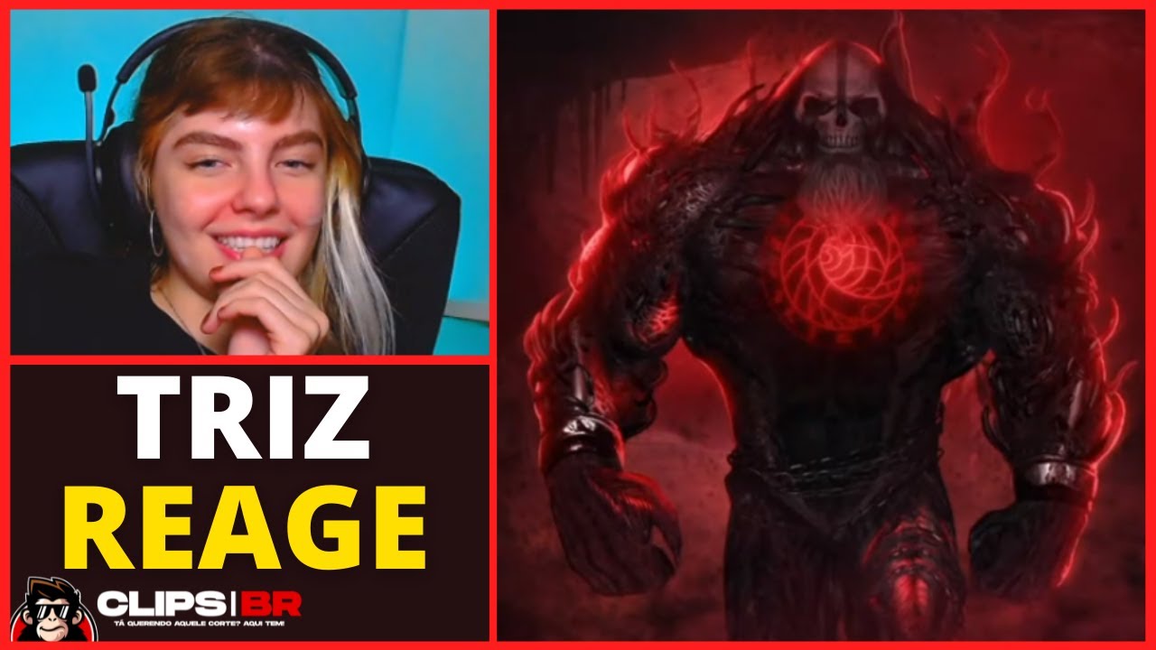 🥶TRIZ REAGINDO AO DEUS DA MORTE