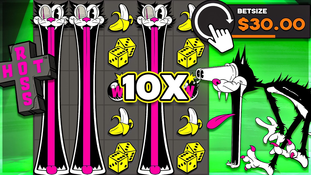 SPUN IN SUPER BONUS On HOT ROSS SLOT!! (MASSIVE)