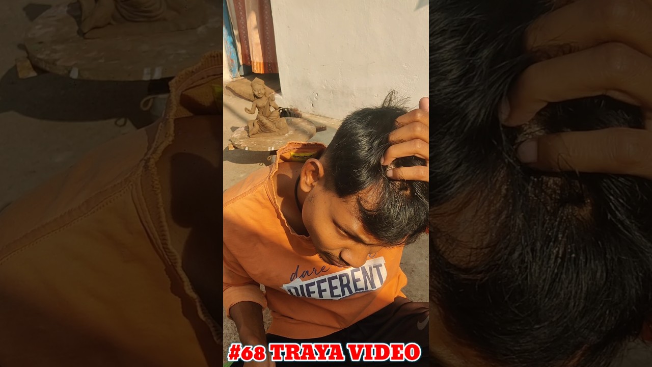 #68 TRAYA Video | Traya Hair Growth Journey | Hair Care Routine | 68 Days Real Hair 