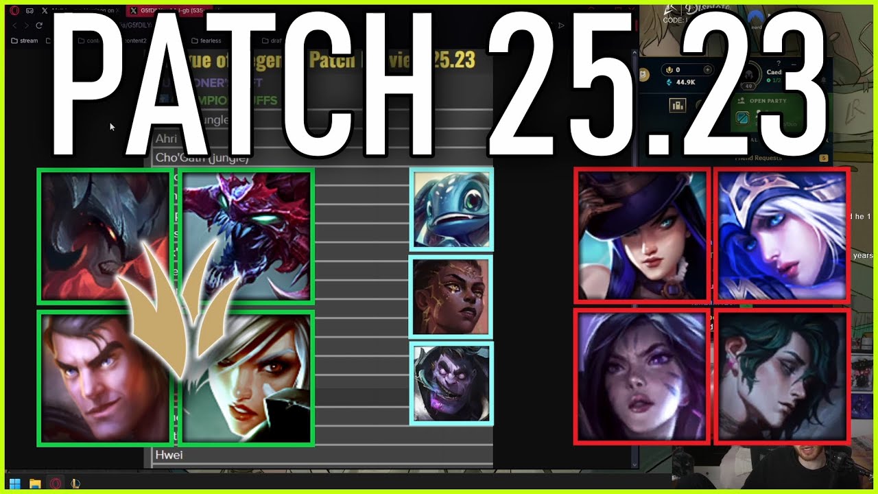 Nemesis reacts to PATCH PREVIEW 25.23! JAYCE, AATROX, RIVEN & CHO JUNGLE???