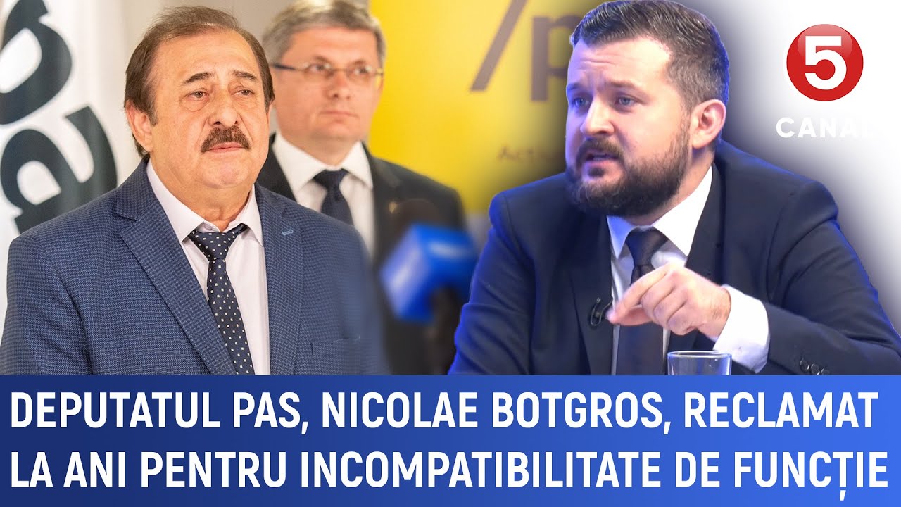 Deputatul PAS, Nicolae Botgros, reclamat la ANI pentru incompatibilitate de funcție