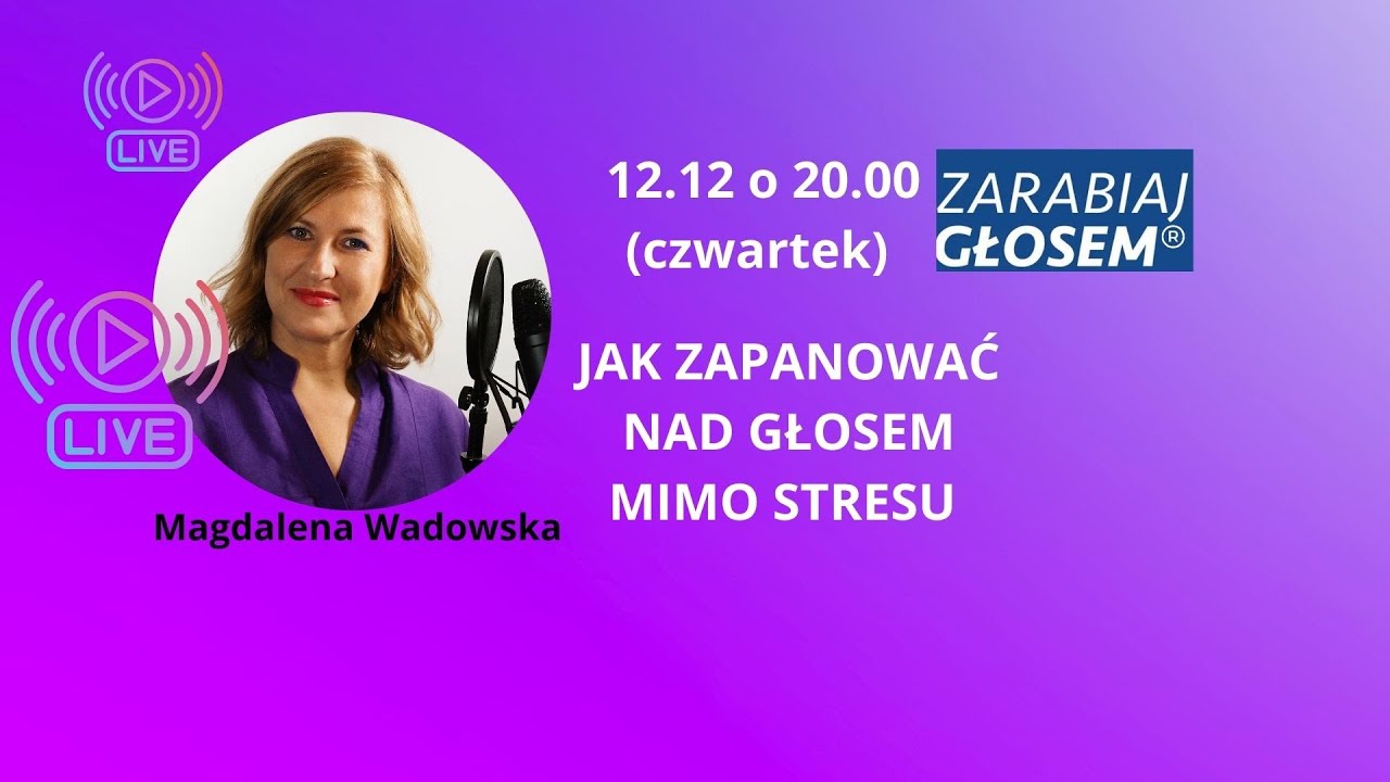 Jak zapanować nag głosem mimo stresu