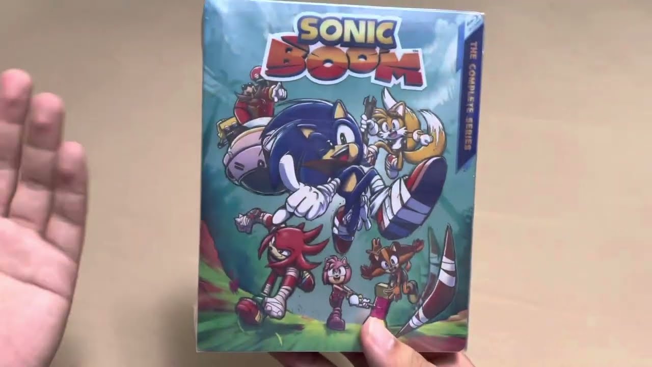 Распаковка Blu-ray SteelBook Sonic Boom: The Complete Series