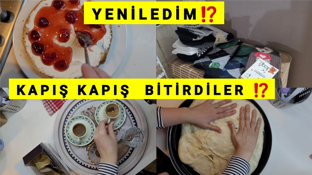 İNDİRİMDE MARKET ALIŞVERİŞİ💯YENİ &Ccedil;ORAPLAR ALDIM⁉️DIŞI KITIR İ&Ccedil;İ PAMUK‼️G&Uuml;NL&Uuml;K VLOG 