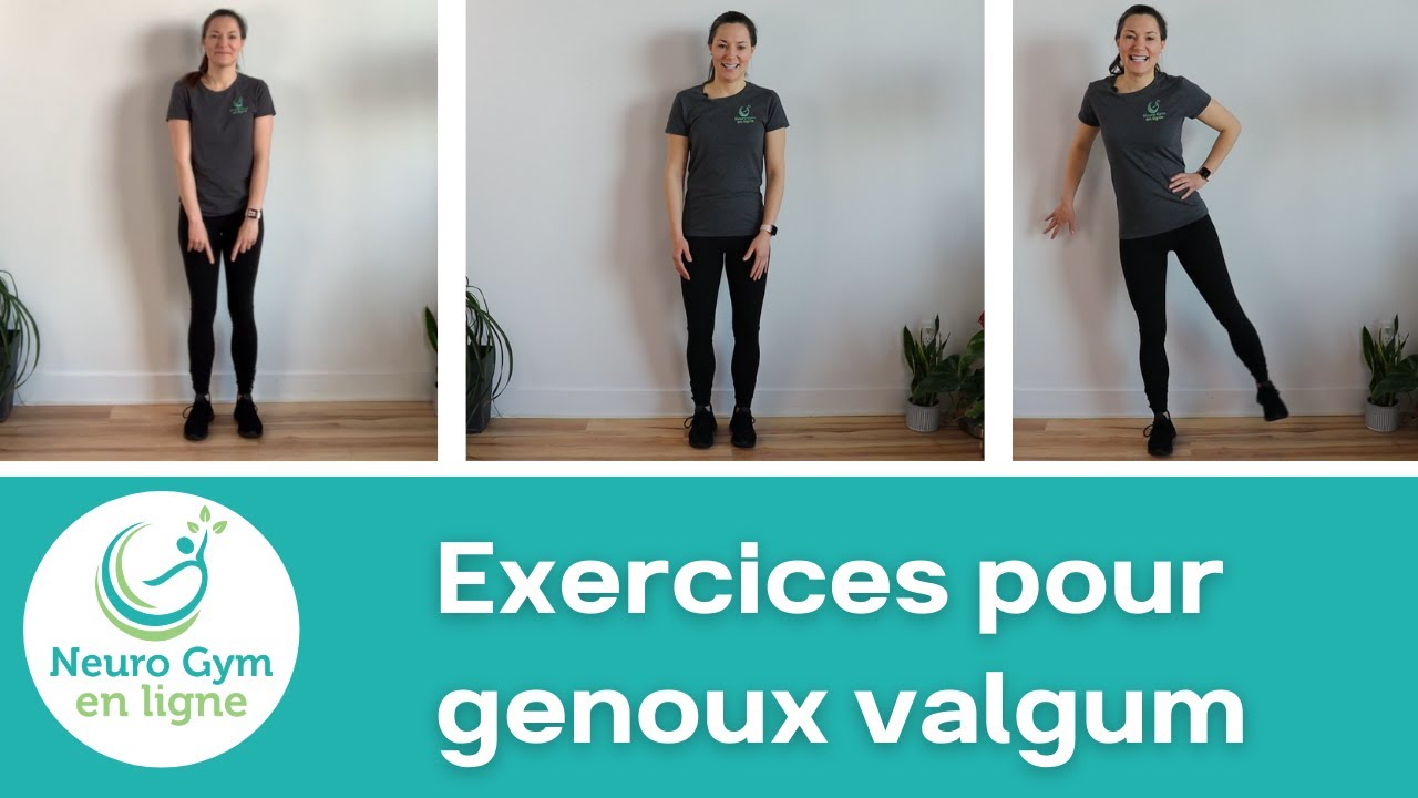 Exercices pour genoux en valgum │Exercices de posture debout