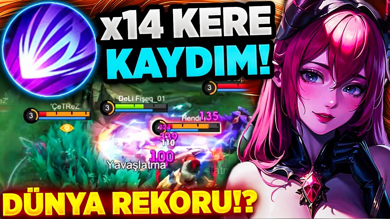 SANİYELER İÇİNDE 14 KERE KAYDIM! YENİ DÜNYA REKORU SELENA?