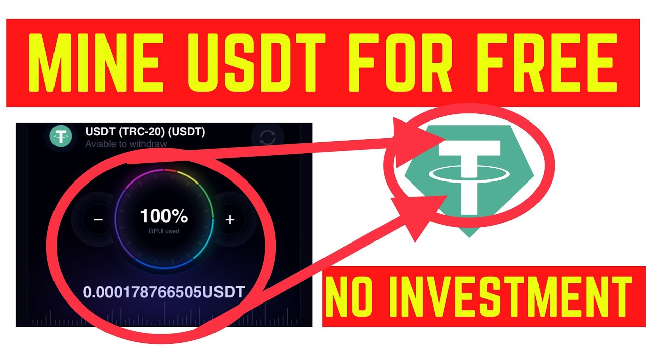 Mine USDT for Free ( no investment)| Free USDT Mining platform | usdt Mining