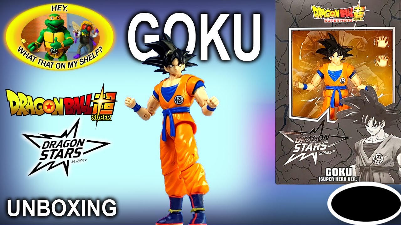 Распаковка Dragon Stars Goku &mdash; 12 марта 2023 г. &mdash; фигурка Bandai Dragon Ball Super Figure