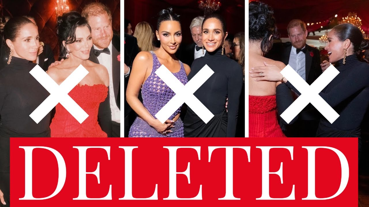 Why Did Kris Jenner & Kim Kardashian DELETE Pictures of Prince Harry & Meghan Markle from Instagram?