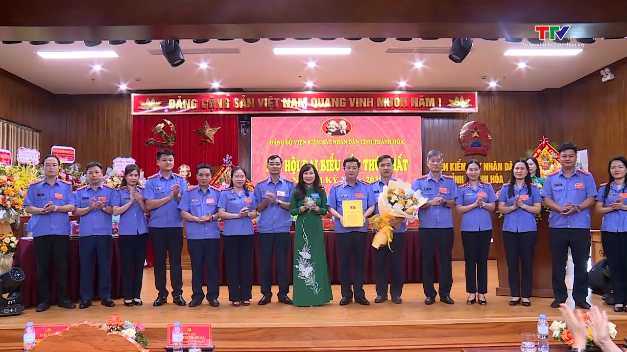 Đại hội Đảng bộ Viện Kiểm s&aacute;t Nh&acirc;n d&acirc;n tỉnh Thanh Ho&aacute; lần thứ nhất, nhiệm kỳ 2025 &ndash; 2030