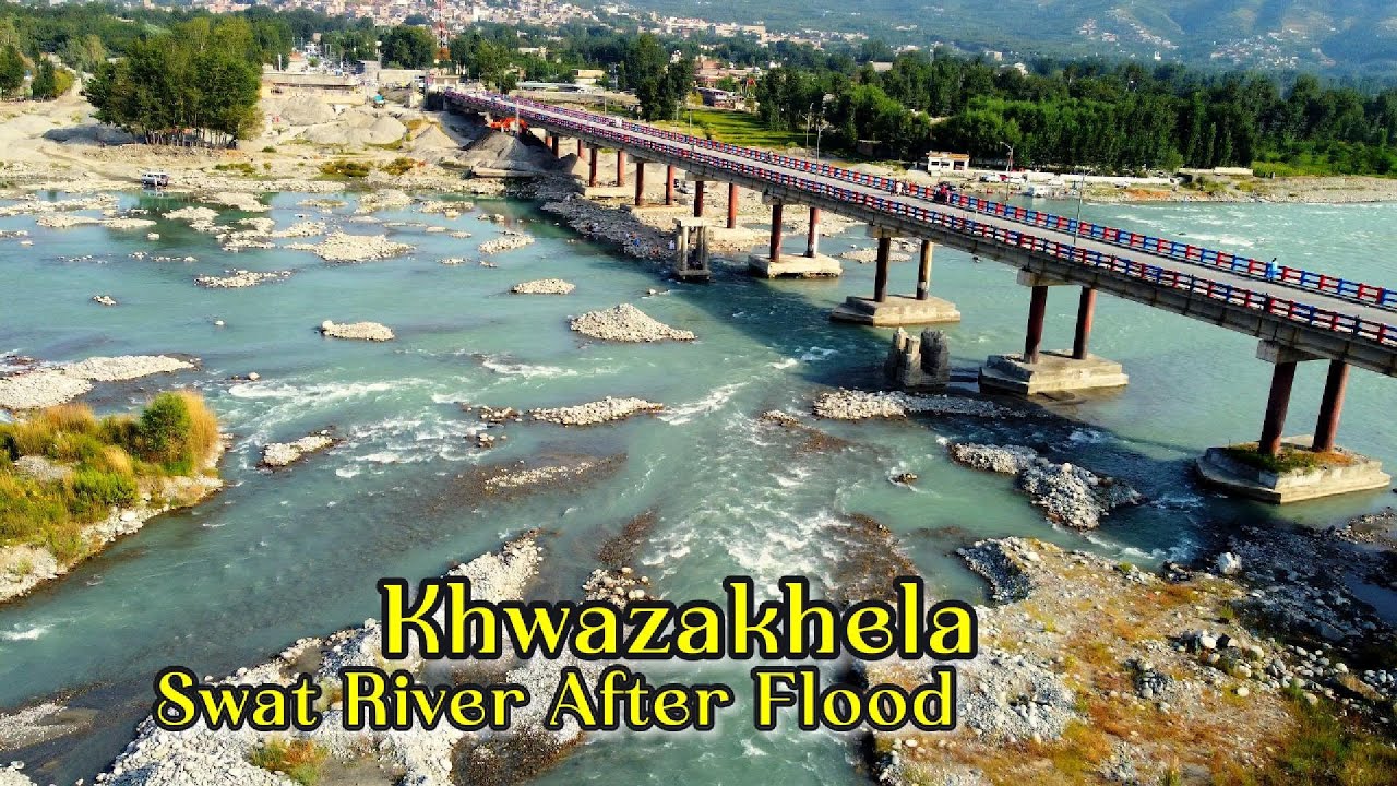 khwazakhela || Swat River After Flood 2024