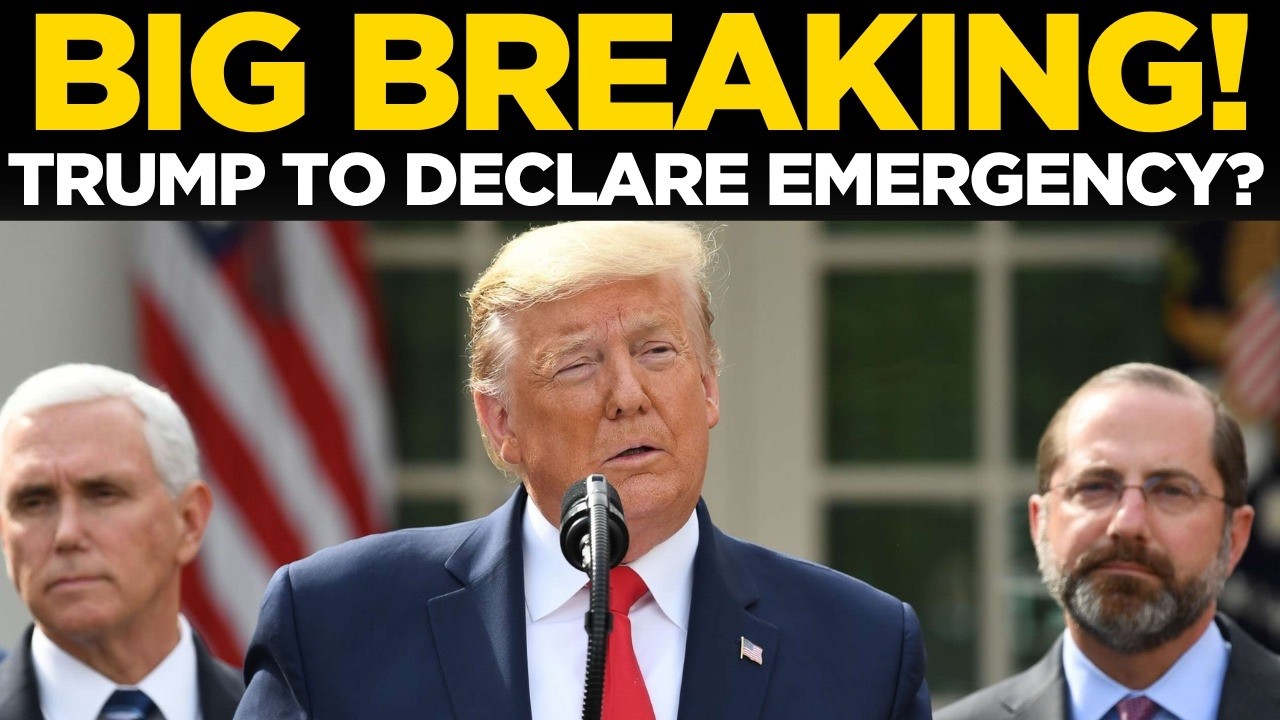 Trump LIVE: Emergency Declaration Expected? Trump's Latest Speech LIVE | US News LIVE