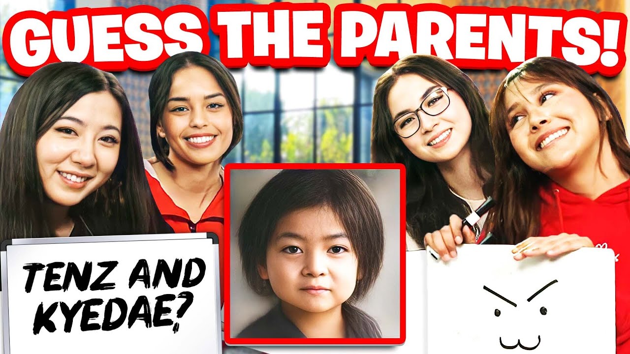 Guess The Parents (Baby Face Morph) ft. Valkyrae, Kyedae, & More!