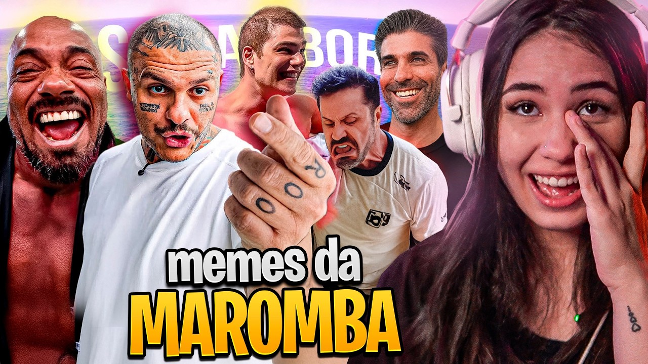 OS MELHORES MEMES da MAROMBA | react BODYBUILDING 100 TRETA
