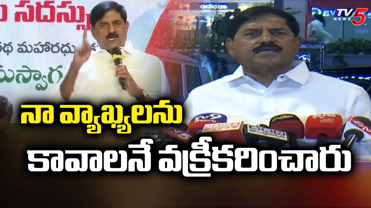 కమ్మటి రాజ్యం అంటే బాగుండాలనేదే నా ఉద్దేశం - BJP MLA Adinarayana Reddy | TV5 News