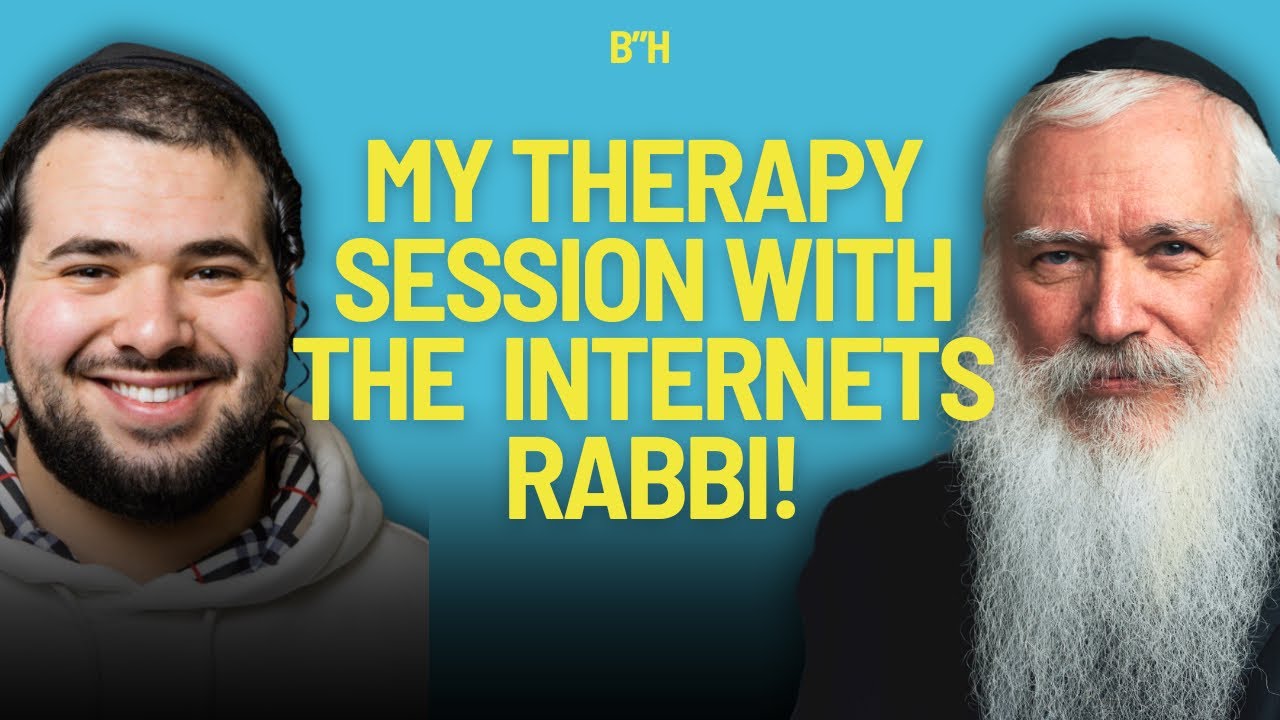 My therapy session with the internets #1 Rabbi, Rabbi Manis Freidman on Podsitivity with Eli Weber
