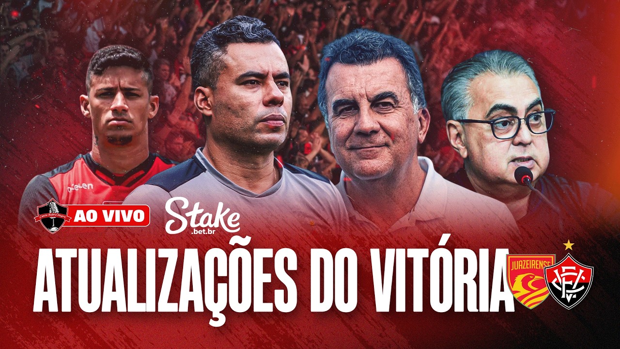 [AO VIVO] JAIR VENTURA FICA, COPA DO NORDESTE VINDO, SITUA&Ccedil;&Atilde;O DE CAMUTANGA E NOT&Iacute;CIAS DO VIT&Oacute;RIA