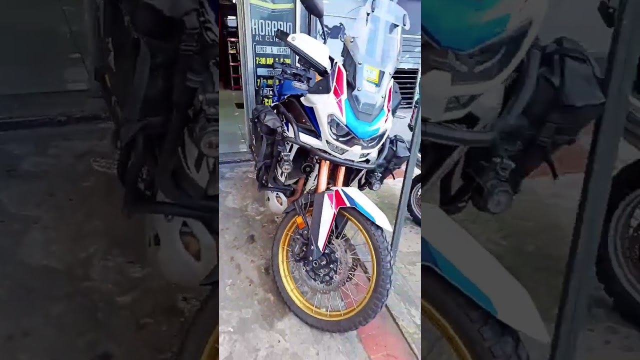 suspensión electrónica de honda africa twin