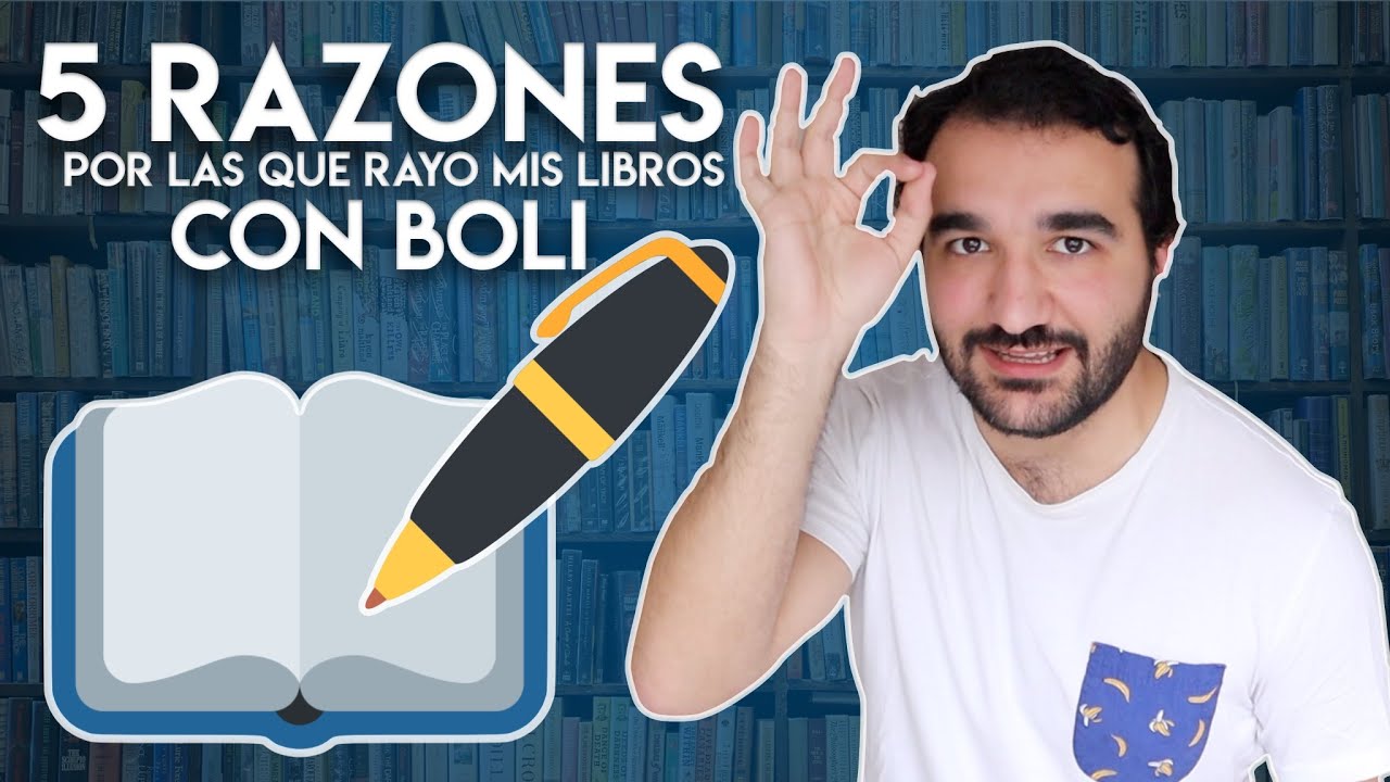 5 razones por las que rayo mis libros con bolígrafo