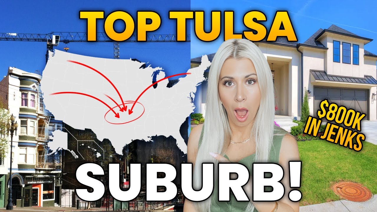 Why Is Everyone Moving To JENKS OKLAHOMA: Complete Map Tour Of This Top Tulsa OK Suburb | Jenks OK