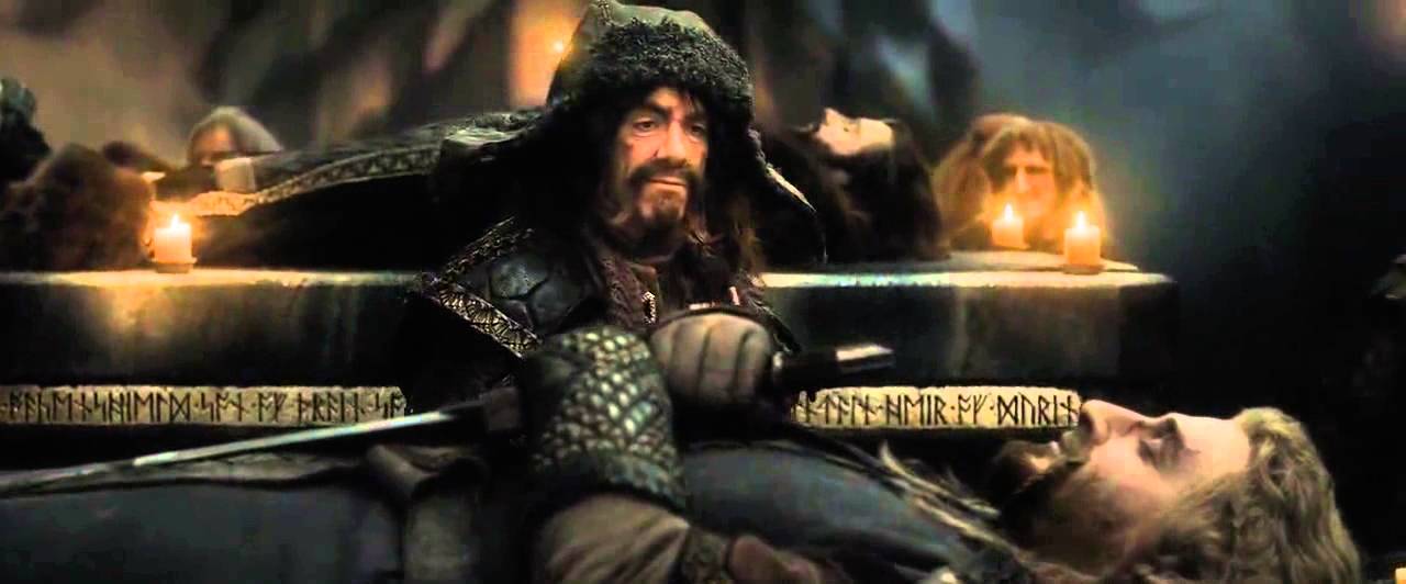 The Hobbit The Battle of Five Armies Deleted Scene- Thorin's Funeral