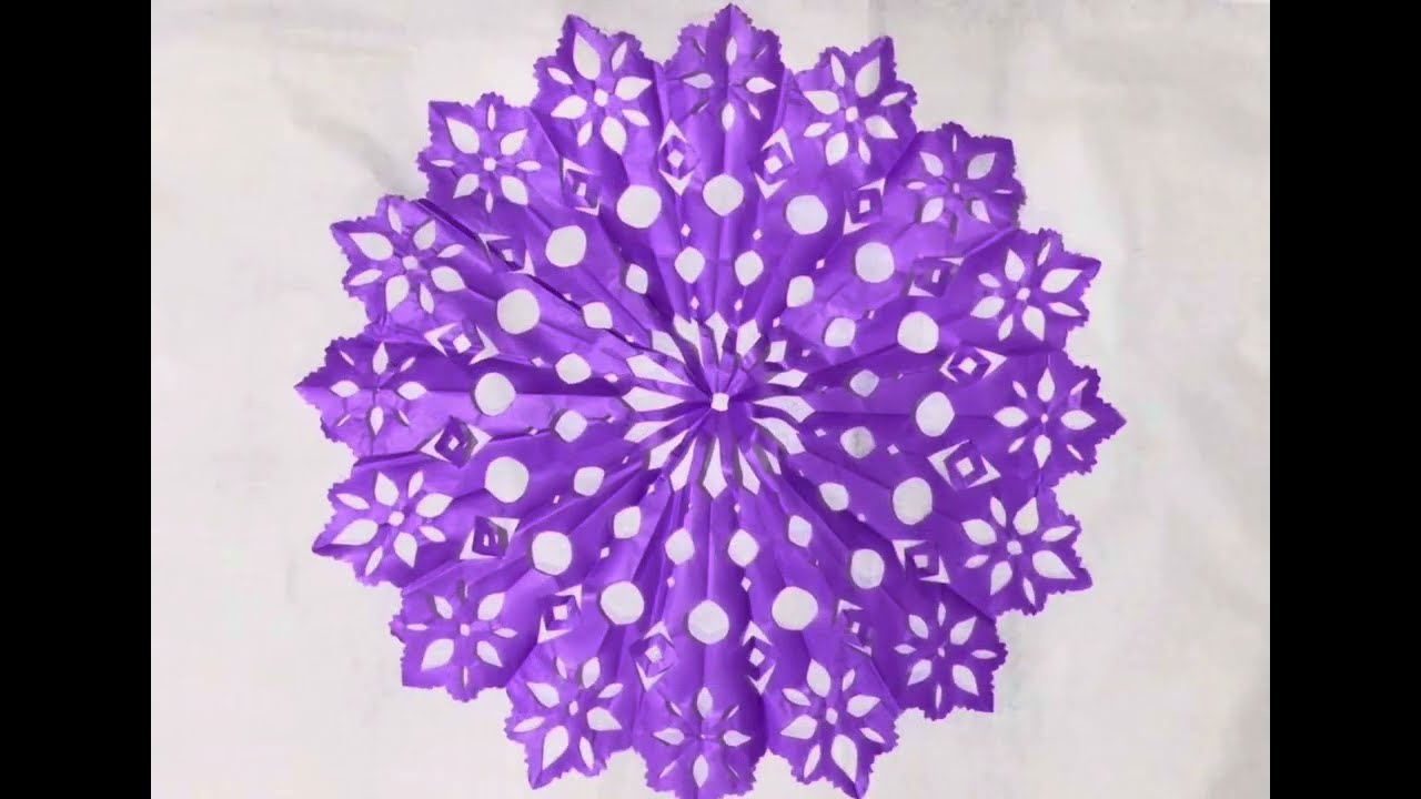 Tutorial “Tapete Redondo de Papel Picado”