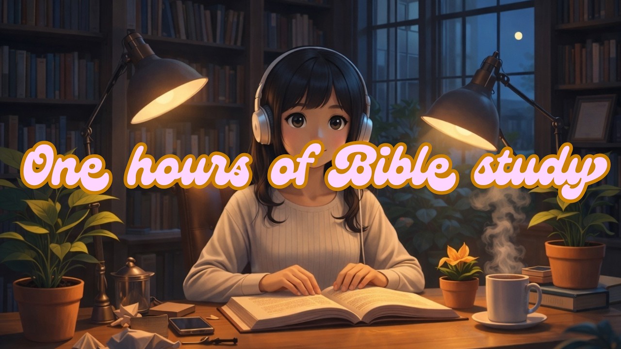 Christian Lofi ✝️ Bible Study Beats | Peaceful Worship Music for Study, Prayer & Relaxation