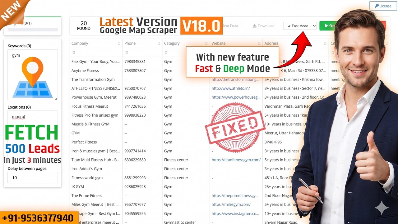 How to extract data from google | google map data extractor | scrape data from google maps