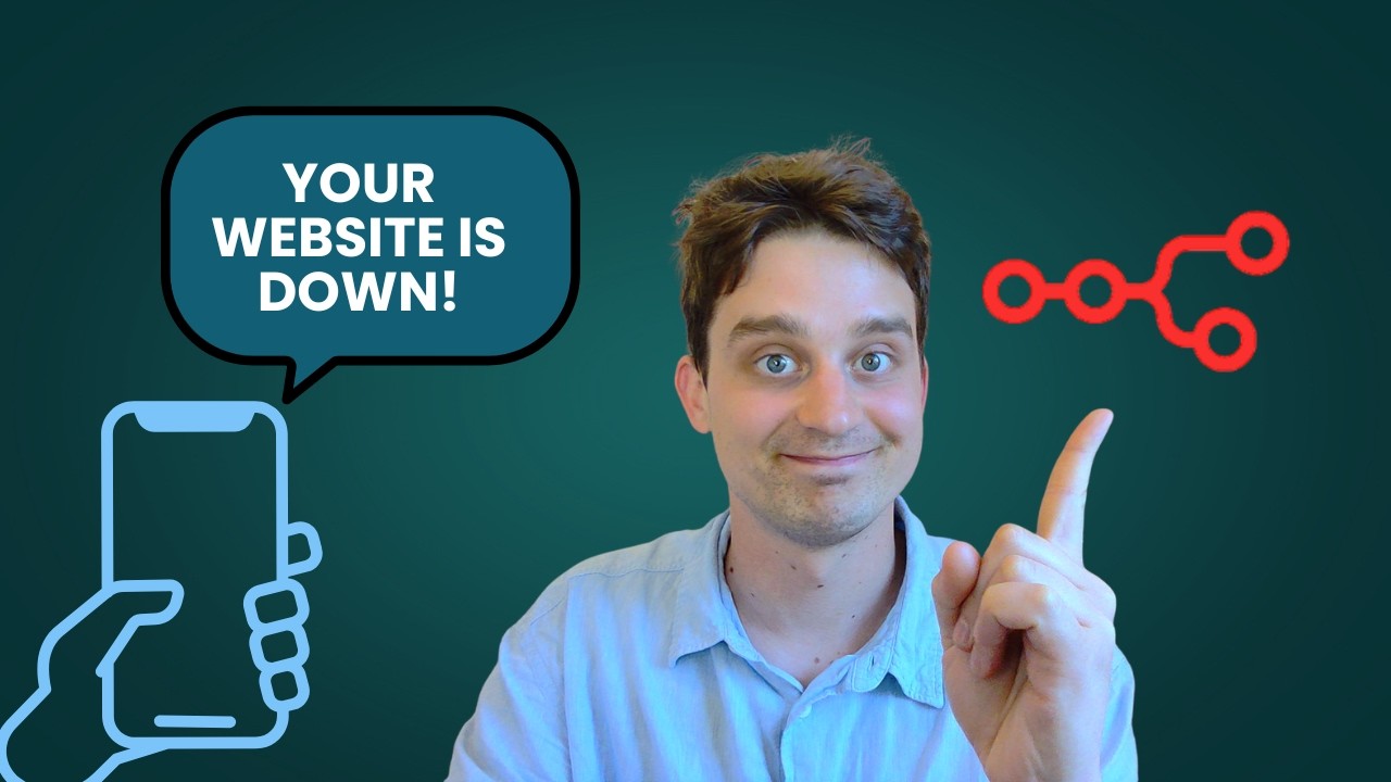 Website Down Alert - Unlimited Uptime Robot Alternative (ready n8n template)