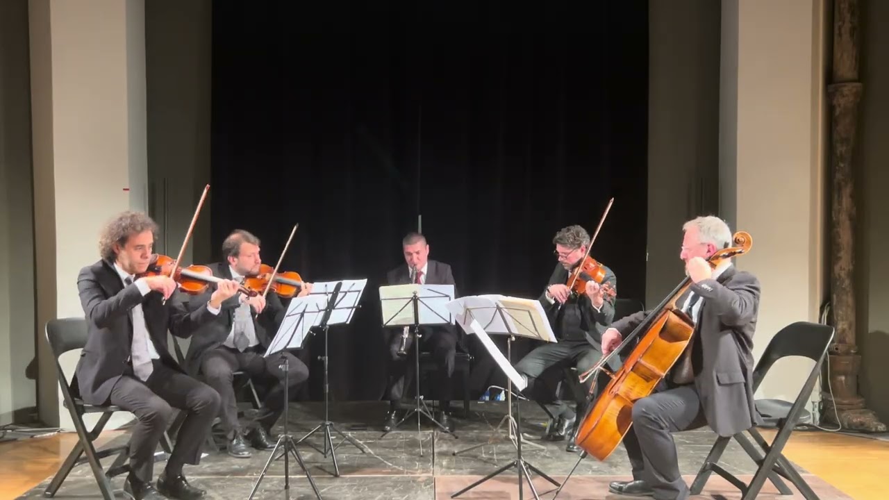 Weber Clarinet Quintet op.34 - Simone Nicoletta, clarinet 