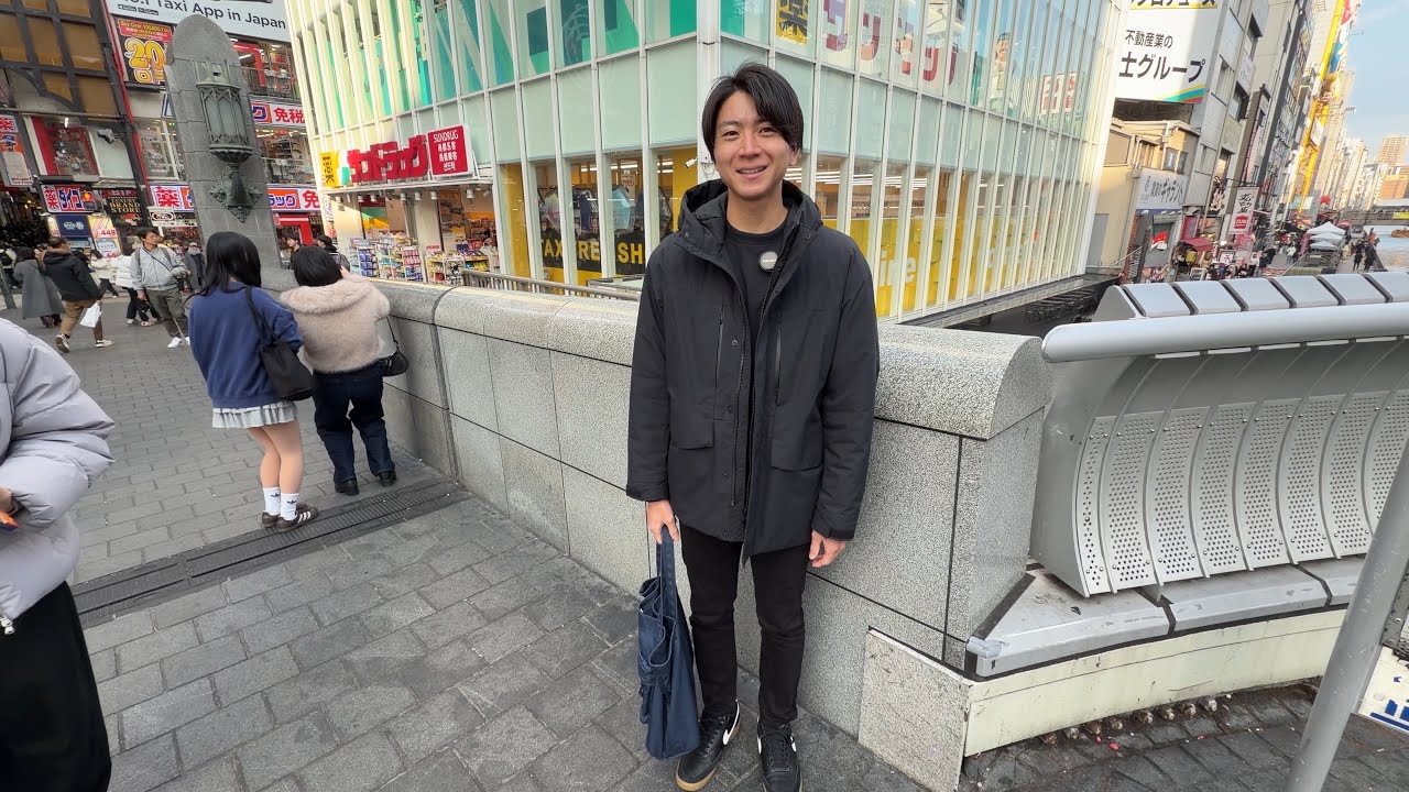 大阪で人気のラーメンを食べに行く