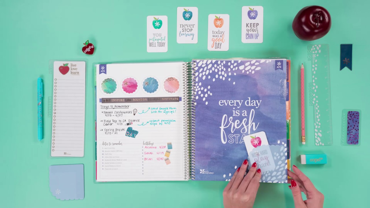 Erin Condren Teacher Lesson Planner Accessories!