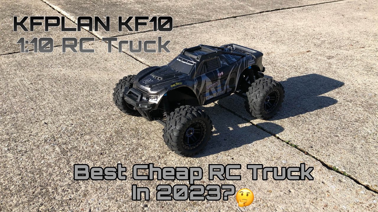 KFPLAN KF10 1:10 RC Truck - Quick Run on 3s Lipo Battery 🔋