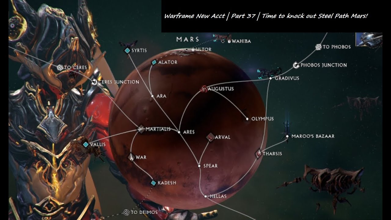 Time to knock out Mars of the Steel Path! | Warframe New Acct | Part 37