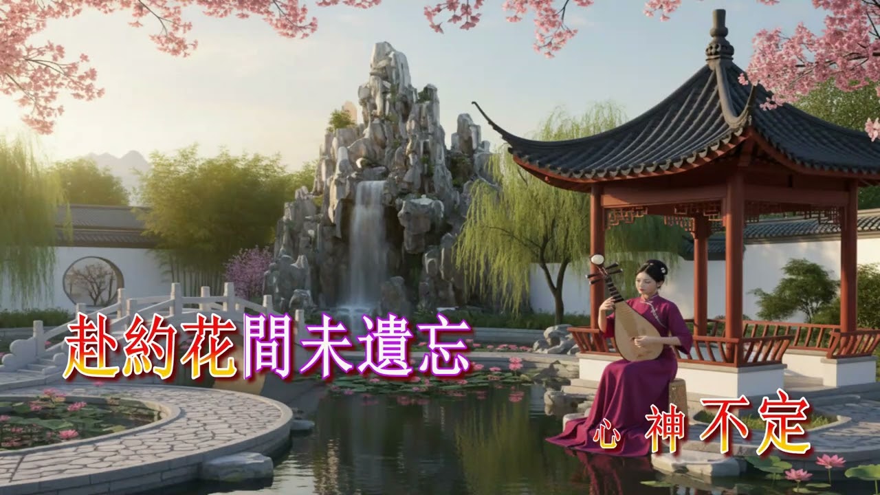 《蝶影聚散俩依依》【新曲】伍慶炎平喉伴唱 原唱 羅妍 芯融 撰曲黃紫紅 招錦裘視頻製作2025/301