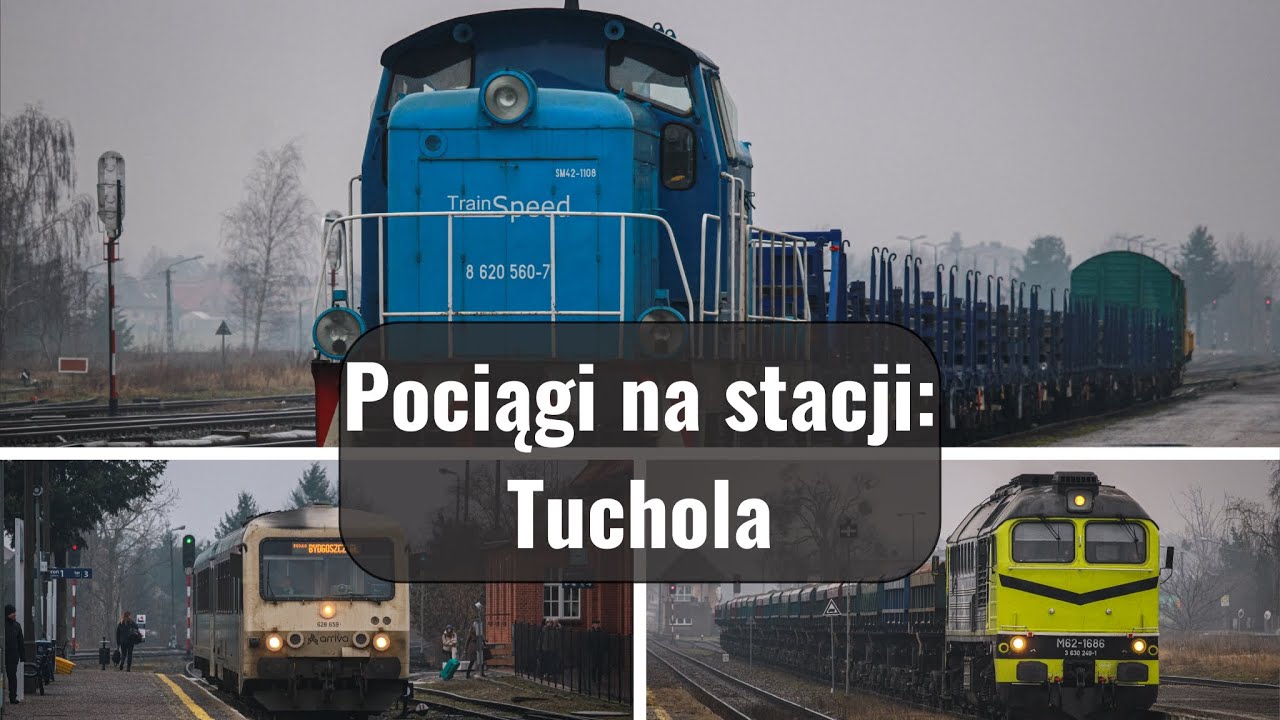 Pociągi na stacji: Tuchola | Trains at: Tuchola