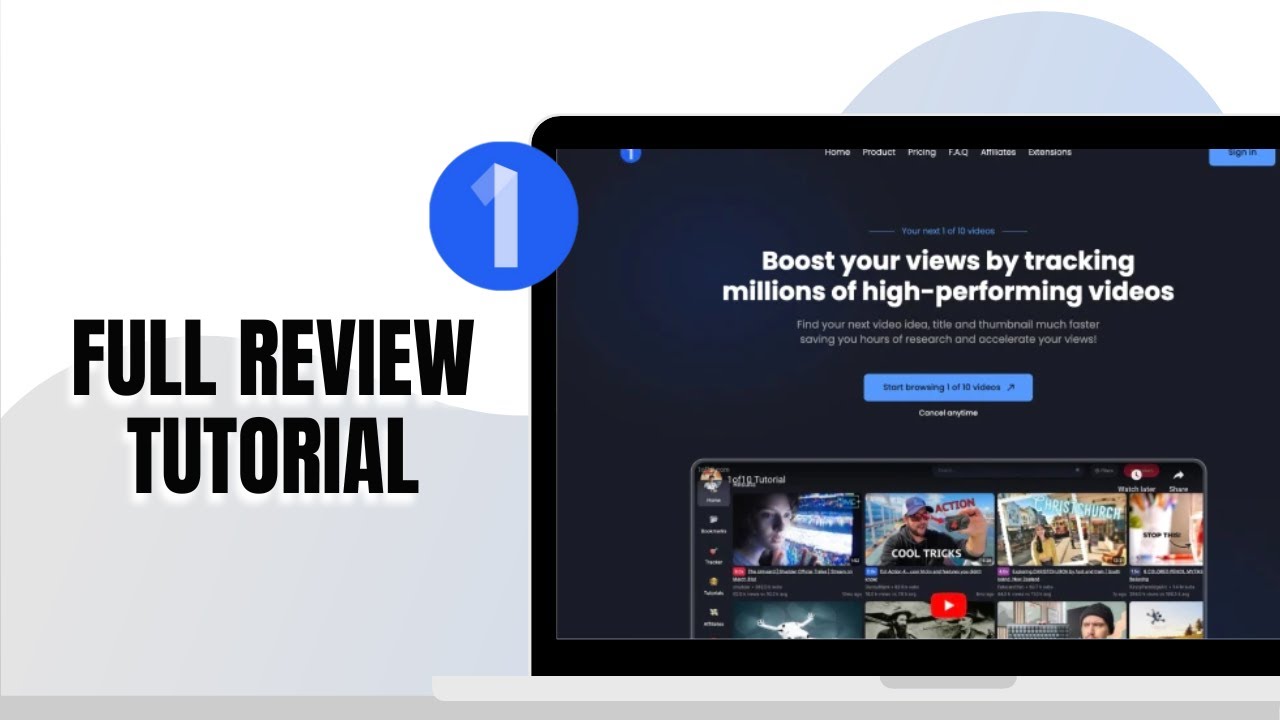 1of10 Review: Best Tool to Find Viral Ideas in 2025!