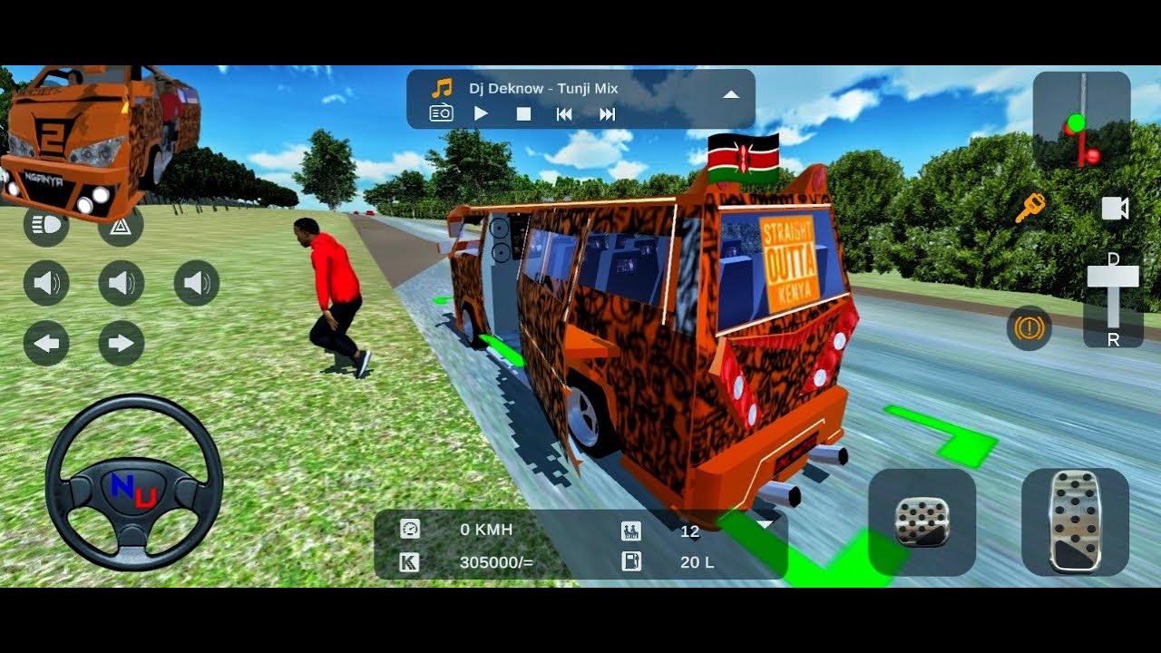 Nganya unlimited Rongai || exploring the Kenyan 🇰🇪 matatu culture (short gameplay)