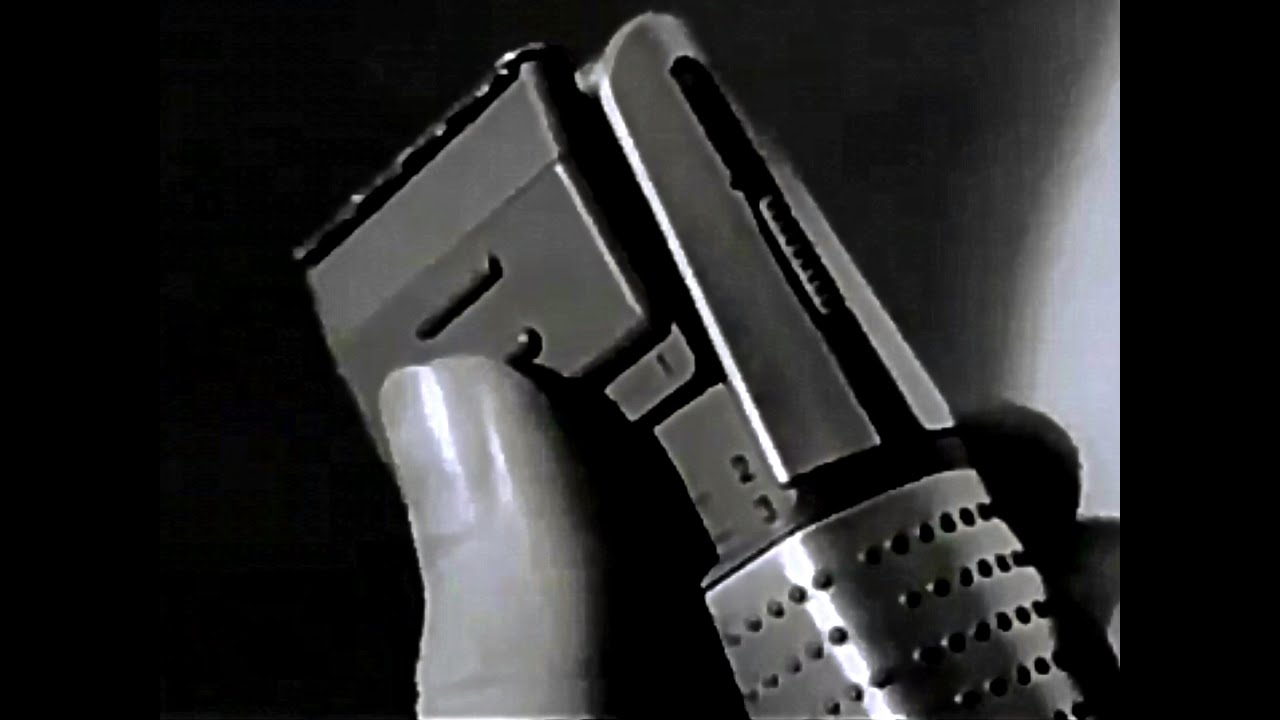 Old Braun Electric Shaver Commercial HD