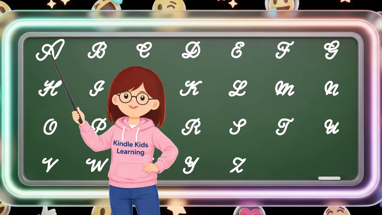 ABC Phonic Song with APPLE as Your First Lesson-ABC Songs, ABCD, Nursery Rhymes, Baby Song