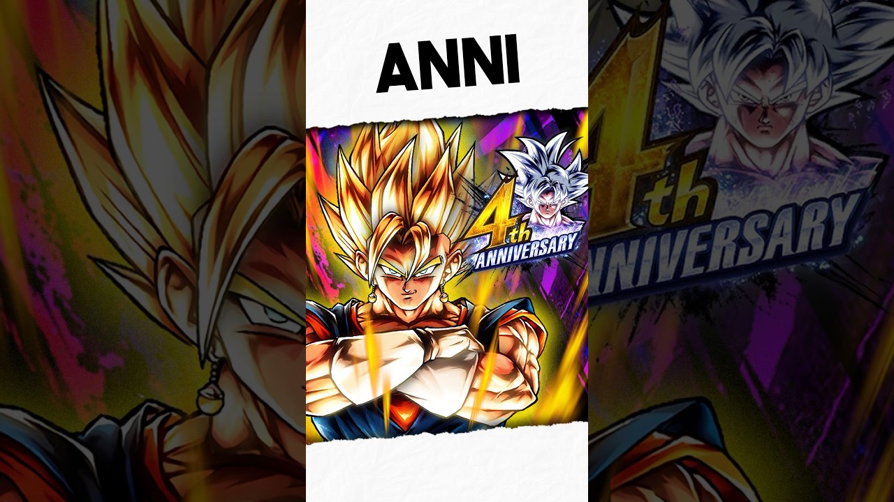 4th ANNIVERSARY TEAM CAN ACTUALLY DO SOME DECENT DAMAGE &hellip; | Dragon Ball Legends #dblegends