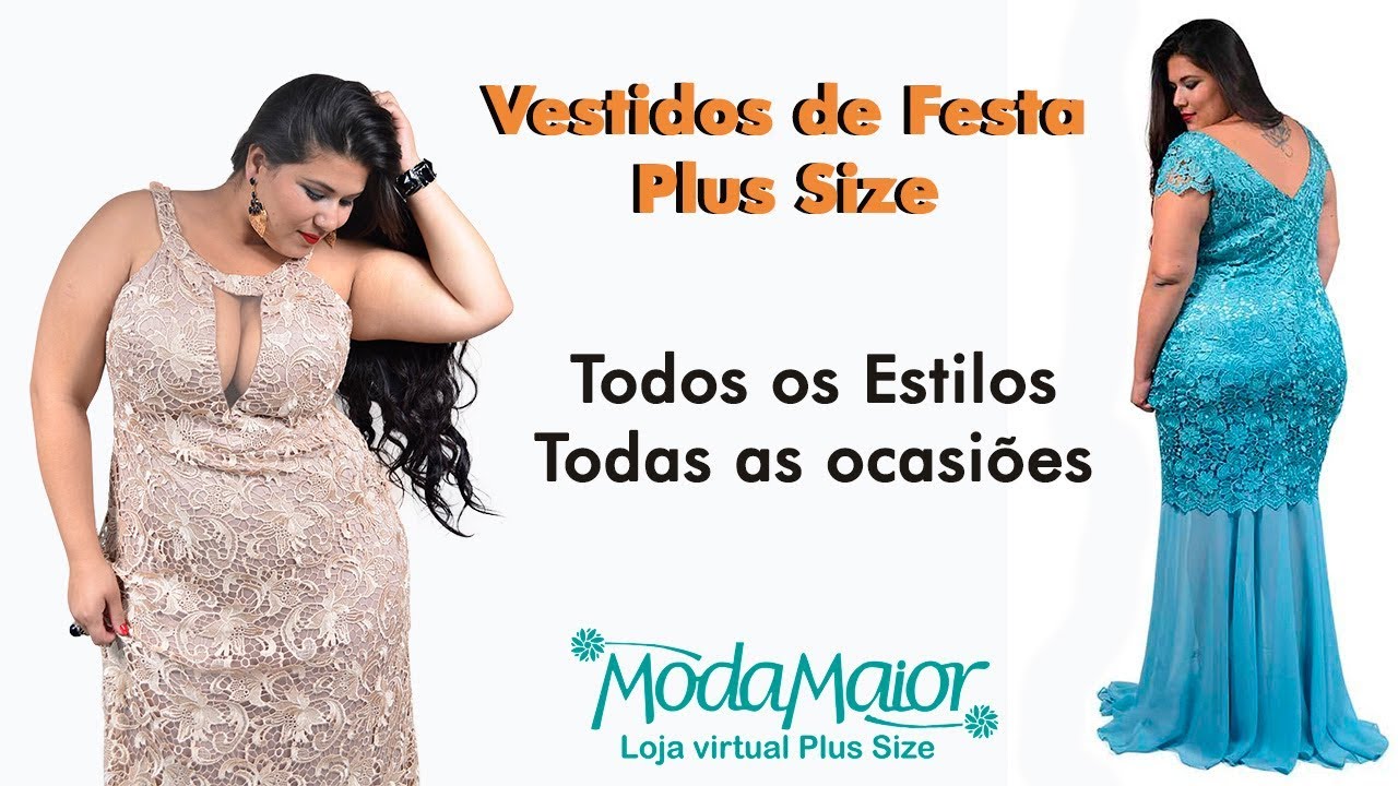 Vestidos para Festa Plus Size