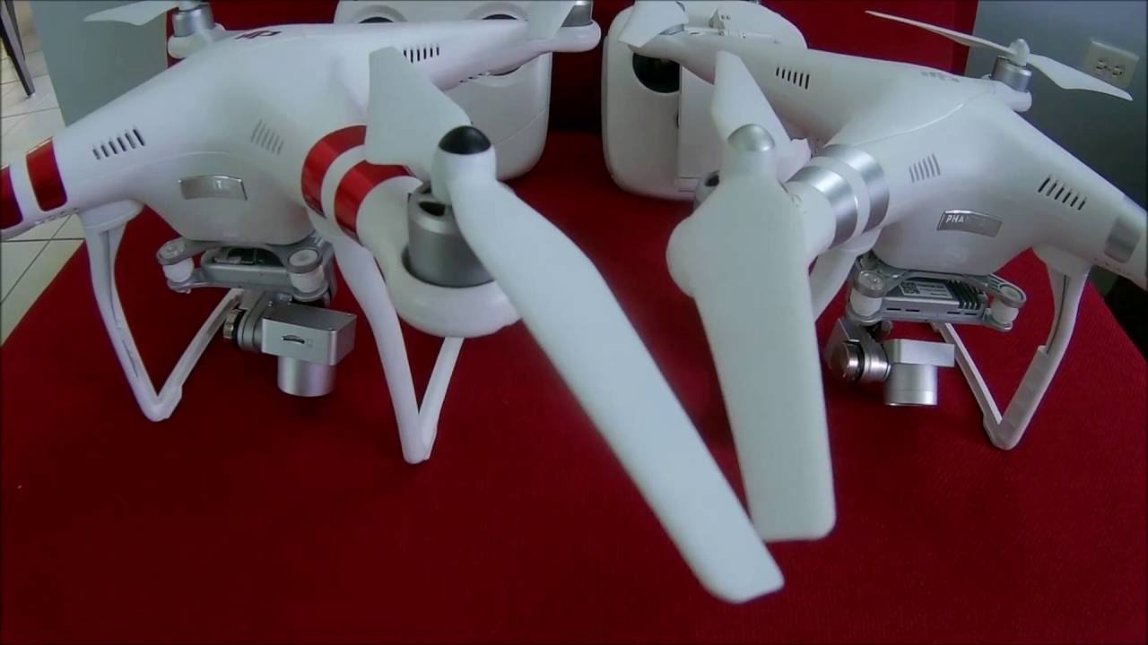 Diferencias entre el phantom 3 standard y el advanced